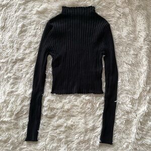 Princess Polly Grand Gestures ribbed turtleneck top
